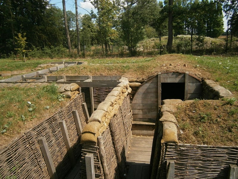 World War Trenches